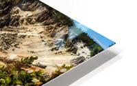 Captivating Contrasts: Inspiration Point at the Grand Canyon of Yellowstone HD Metal print