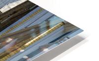 Lovat Lane in the City of London with skyscrapers filling sky HD Metal print