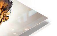 Ascension Royale : Lion en Style Acrylique Anime HD Metal print