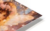 Whimsical Storybook Fairy in Enchanted Forest - Fantasy Art Print  HD Metal print