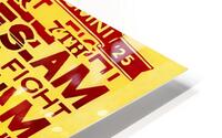 1925 Iowa State Football Program Art HD Metal print
