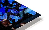 Dandelion Splatter HD Metal print