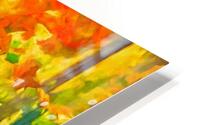 Colorful Fall Leaves in the Forest - 5 HD Metal print
