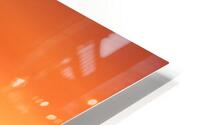Orange Sunrise HD Metal print