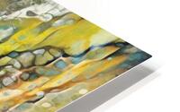 Tidal Pool in the Rain at Sunset HD Metal print