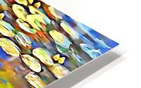 Lilies by Monet digitized HD Metal print
