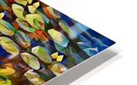 Lilies by Monet polyart HD Metal print
