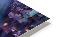 Mystical Lavender Witch - Enchanted Fantasy Portrait with Floral Magic Painting HD Metal print