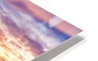 Smoky Sunset HD Metal print