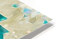 vanilla turquoise HD Metal print