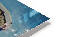 Blue Rowboat HD Metal print