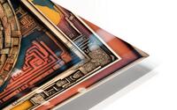 MAYAN GOD HD Metal print