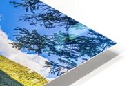 Seven Sisters Moraine Lake HD Metal print