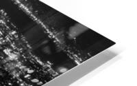 san francisco at night from twin peaks  panoramic HD Metal print
