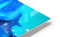 Blue Flame HD Metal print
