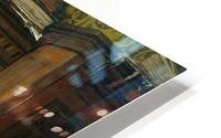 A young man researching some documents HD Metal print
