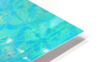 Bright Botanical Abstract in Pastels HD Metal print