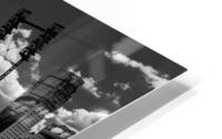 detroit skyline from comerica park  square 542 Co HD Metal print