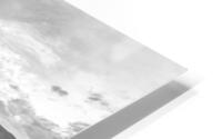 Evening Colorado Mountain View Grayscale HD Metal print