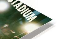 1960s arizona state university stadium HD Metal print
