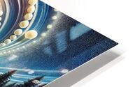 Snowy Slider Spheres HD Metal print
