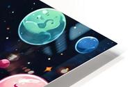 Space Cream HD Metal print