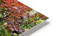 Japanese Garden Reflections HD Metal print