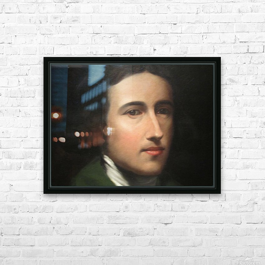 Benjamin West At National Portrait Gallery Canvas Benjamin West At National Portrait Gallery Hd Sublimation Metal Print With Decorating Float Frame Box