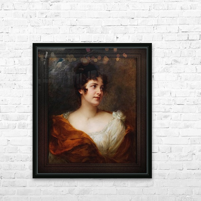 Portrait Of A Lady by Georg Papperitz Old Masters Classical