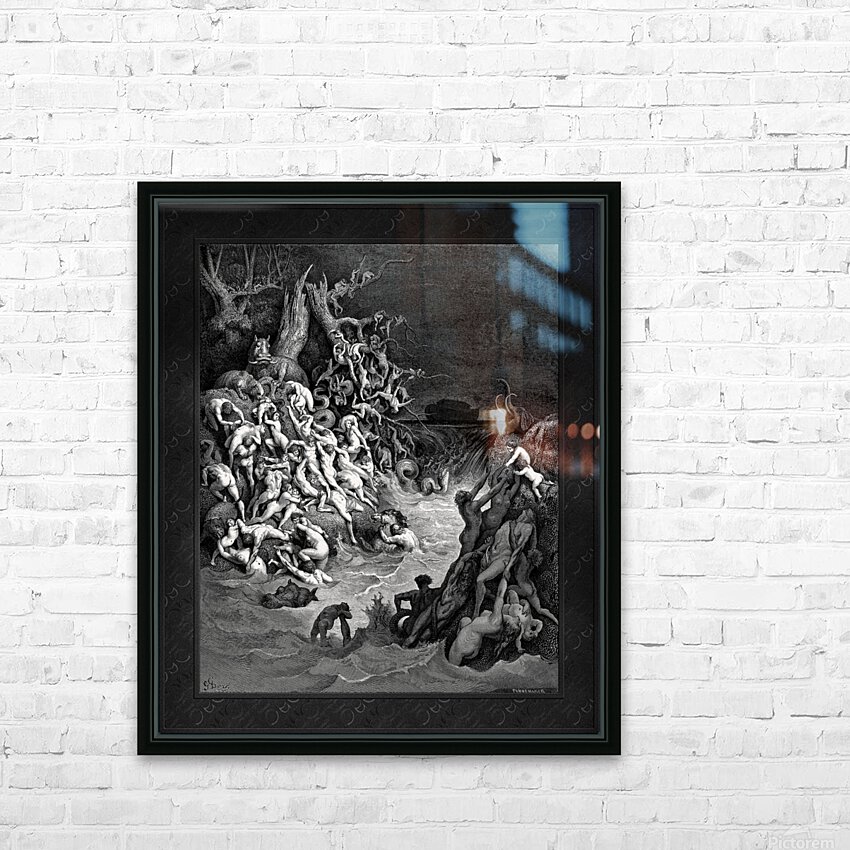 The Flood Destroying The World by Gustave Dore Remastered