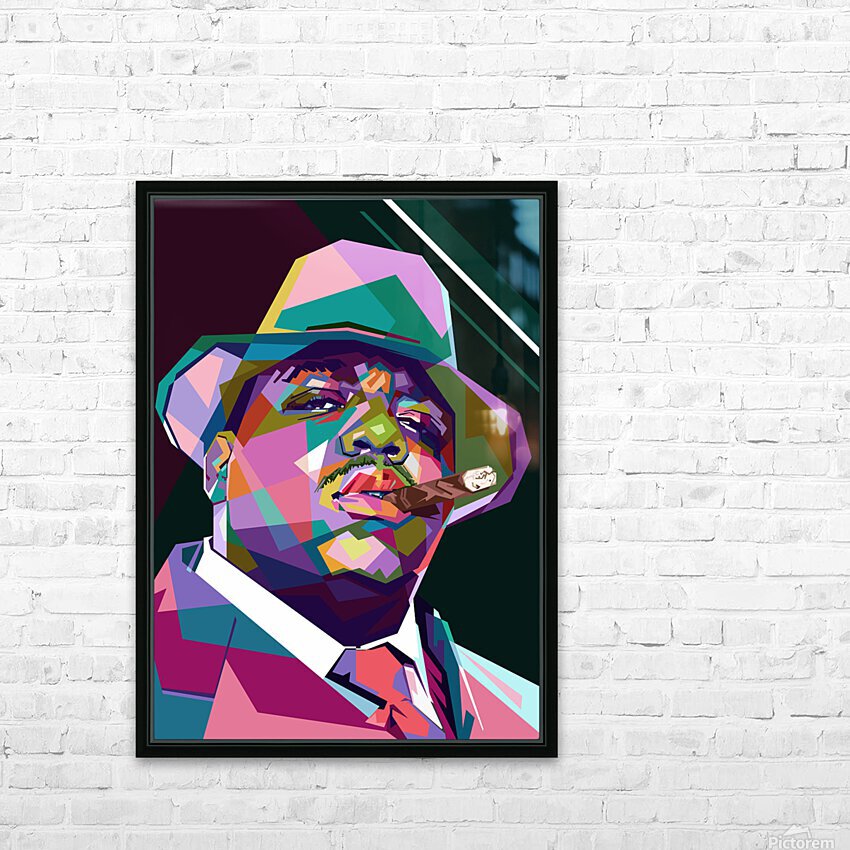 Notorious B.I.G. wpap pop art by Lowo Ijo Wall Art