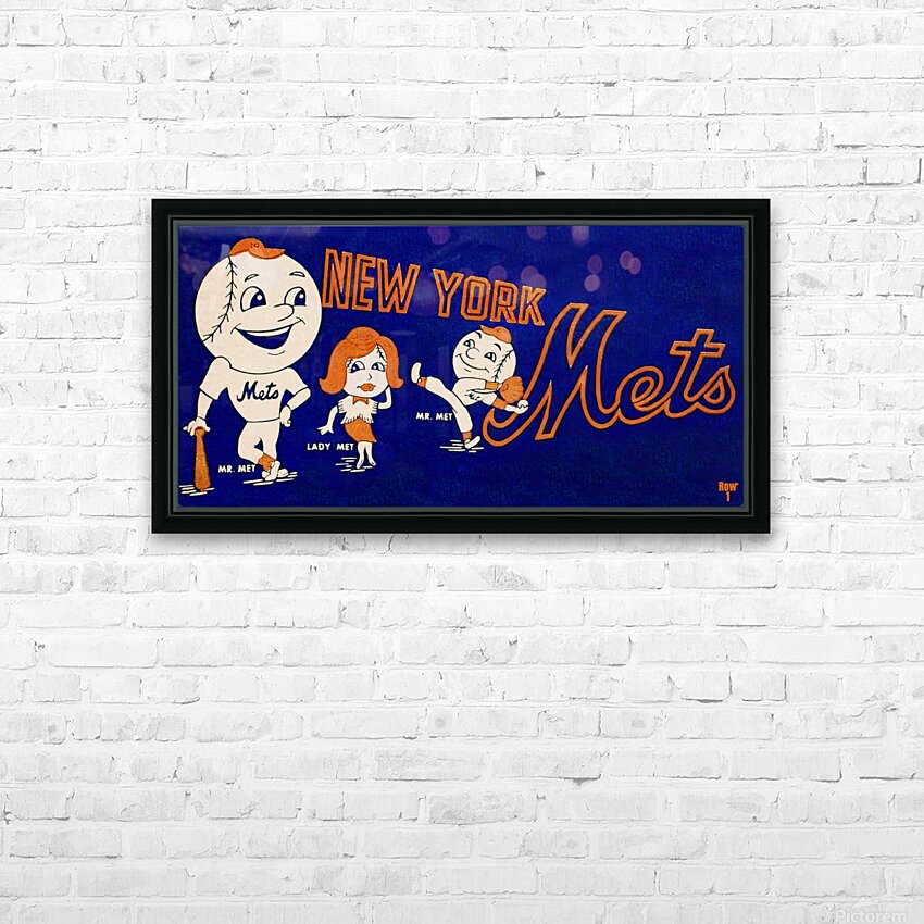 Vintage Mets Logo New York Mets Vintage Mr. Met Iron-On - Foto 9
