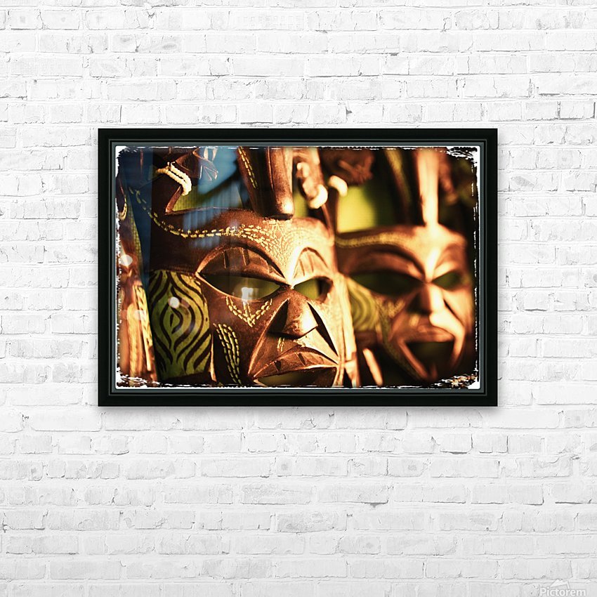 African Masks Pacificstock Canvas