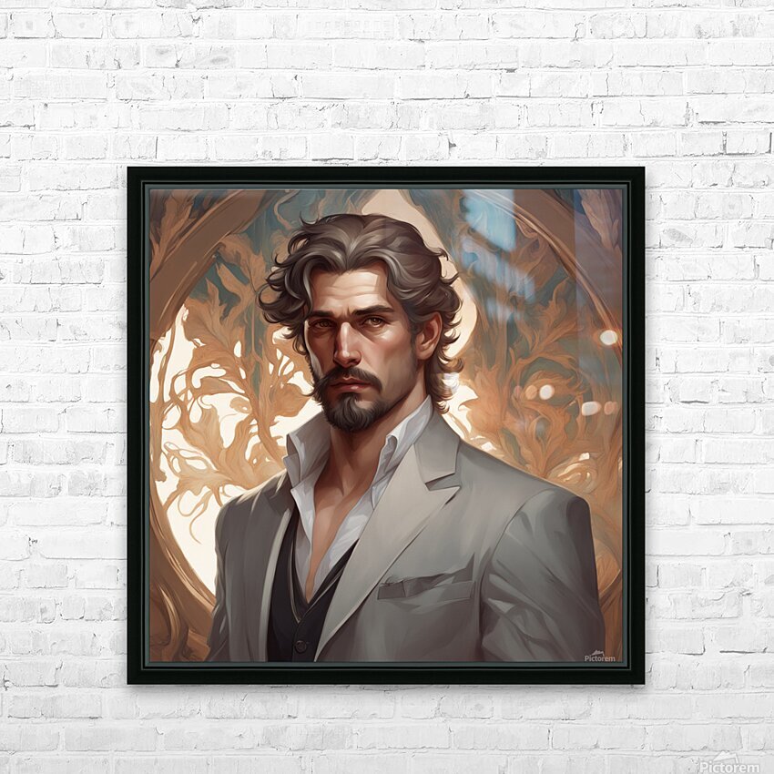 portrait man hyper realistic intricate elegant highly