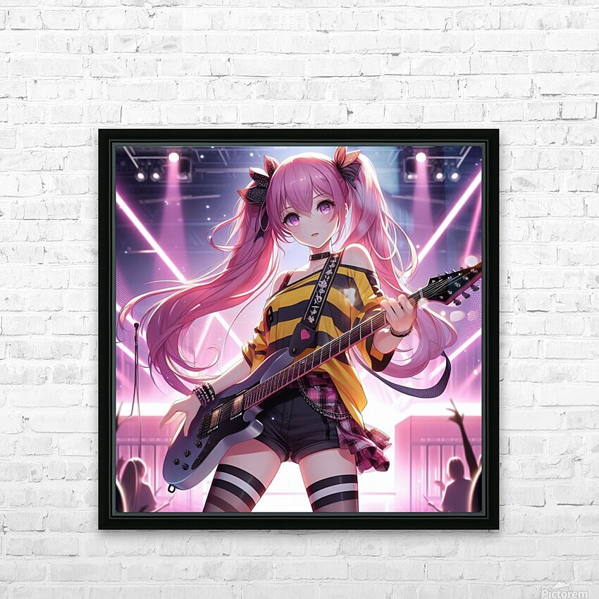 Beautiful Anime girl in rock style by oyizamarvellous@gmail com