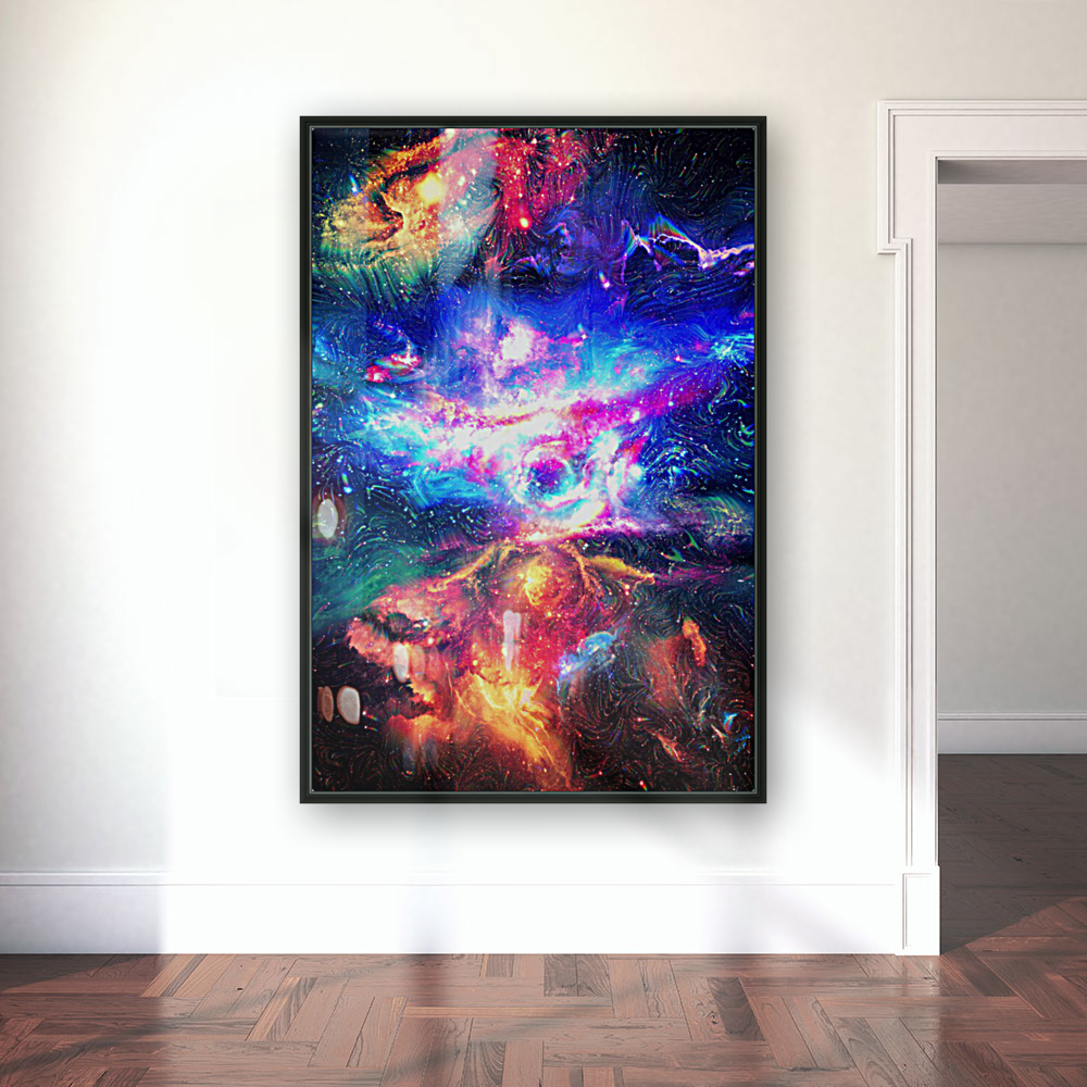 Colorful Galaxy  Art