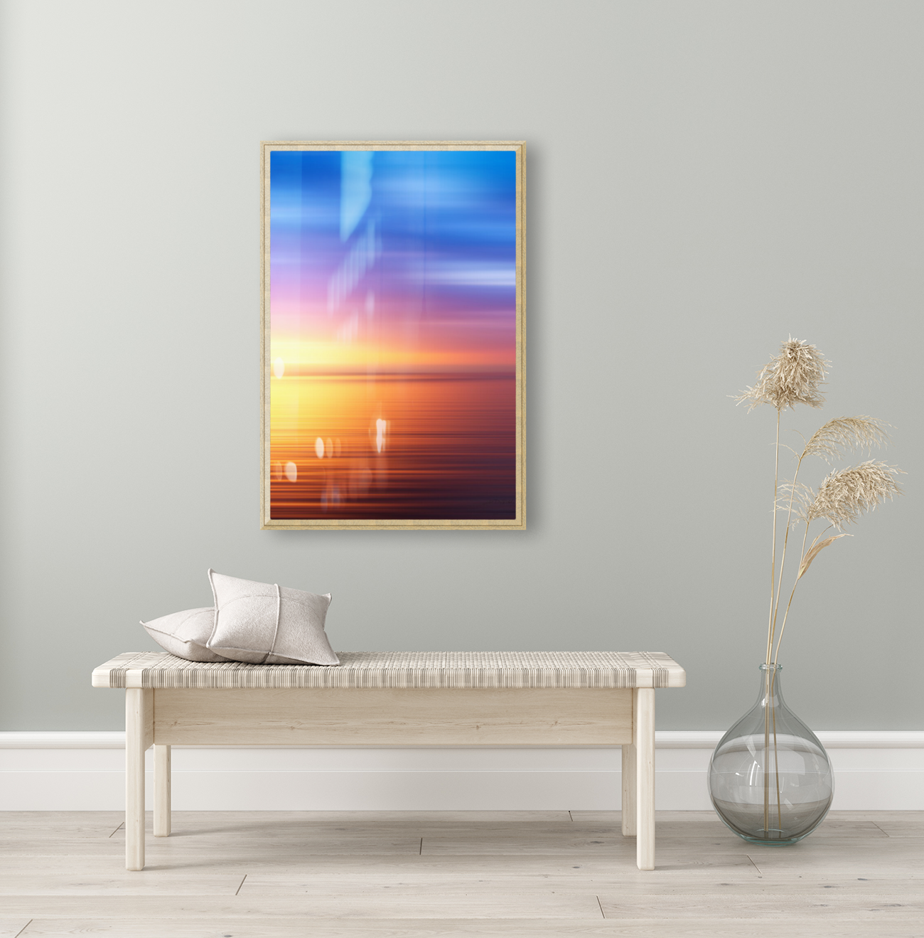 Abstract Sunset IV Art