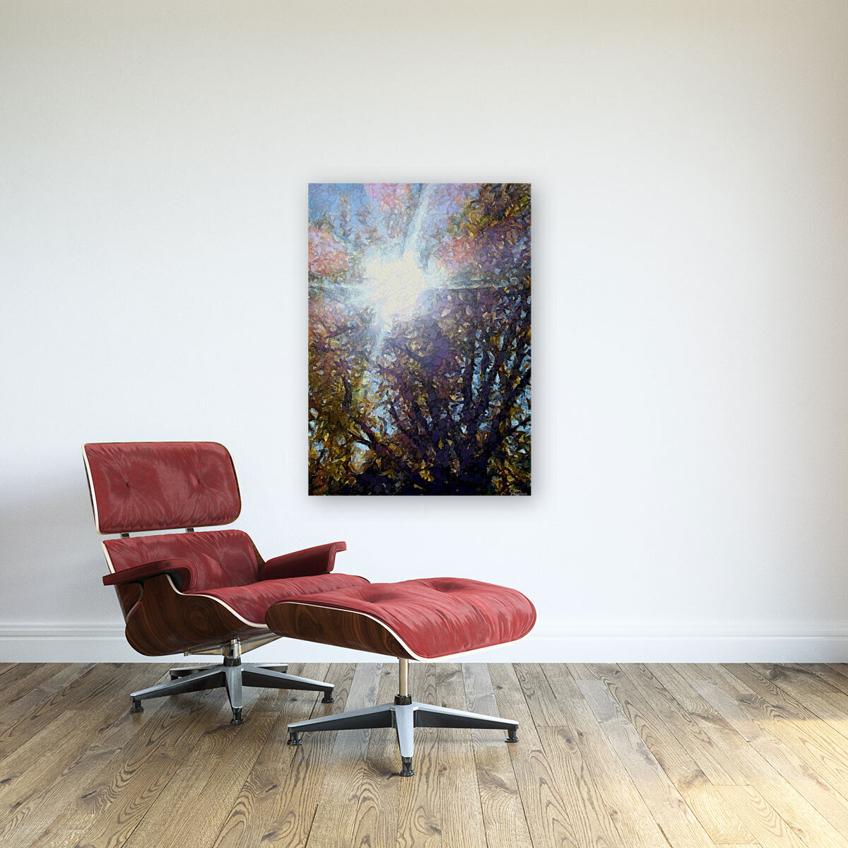 Rainbow Sunbeams  Art
