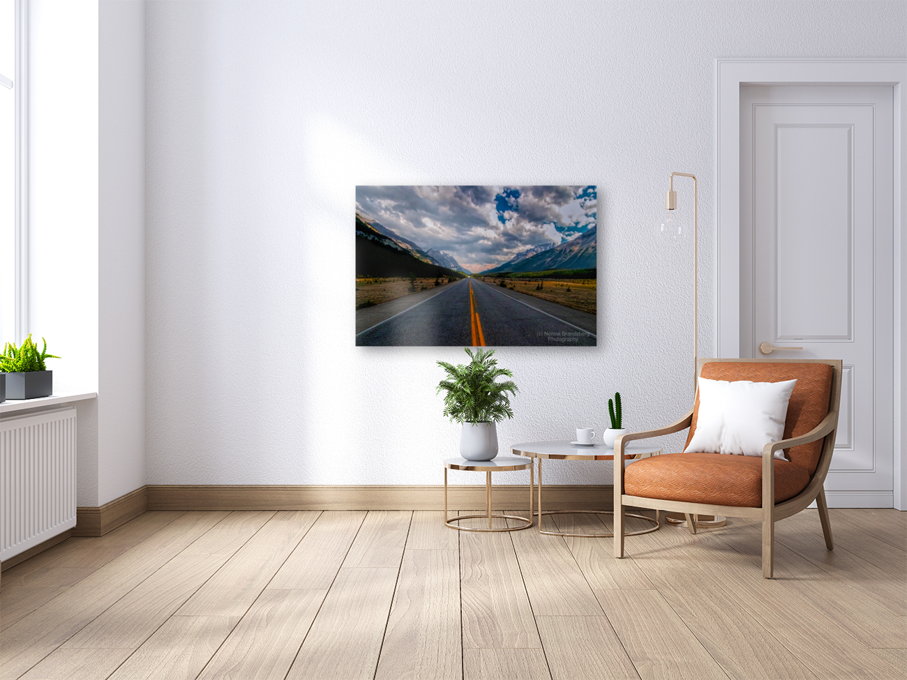 Road to Jasper National Park Art