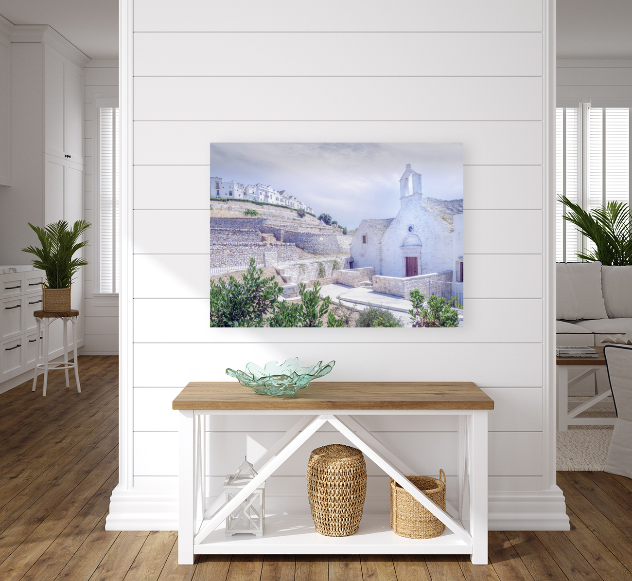 Locorotondo Church in Puglia Italy Art