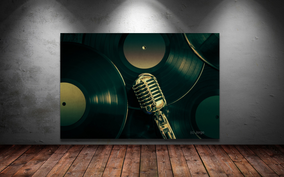 Recording studio art Art