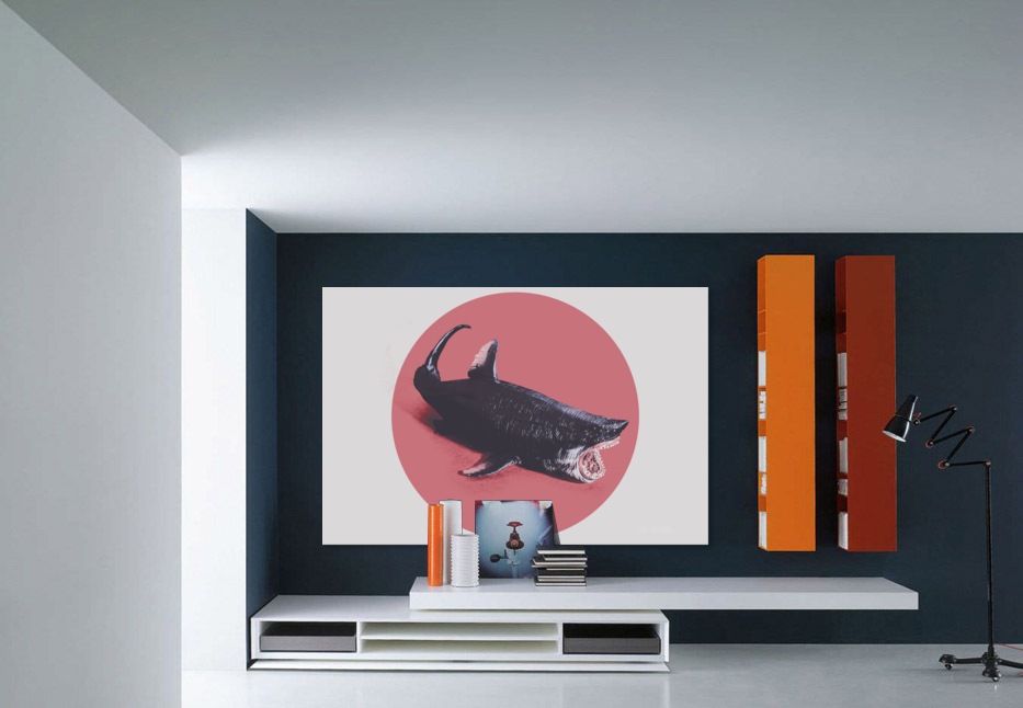 Shark pop Art