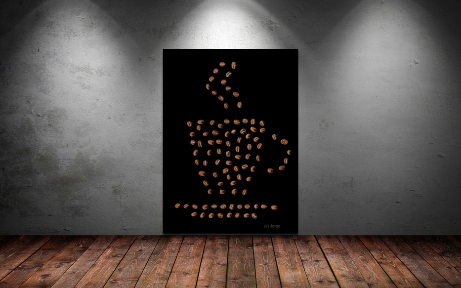 Black coffee Art