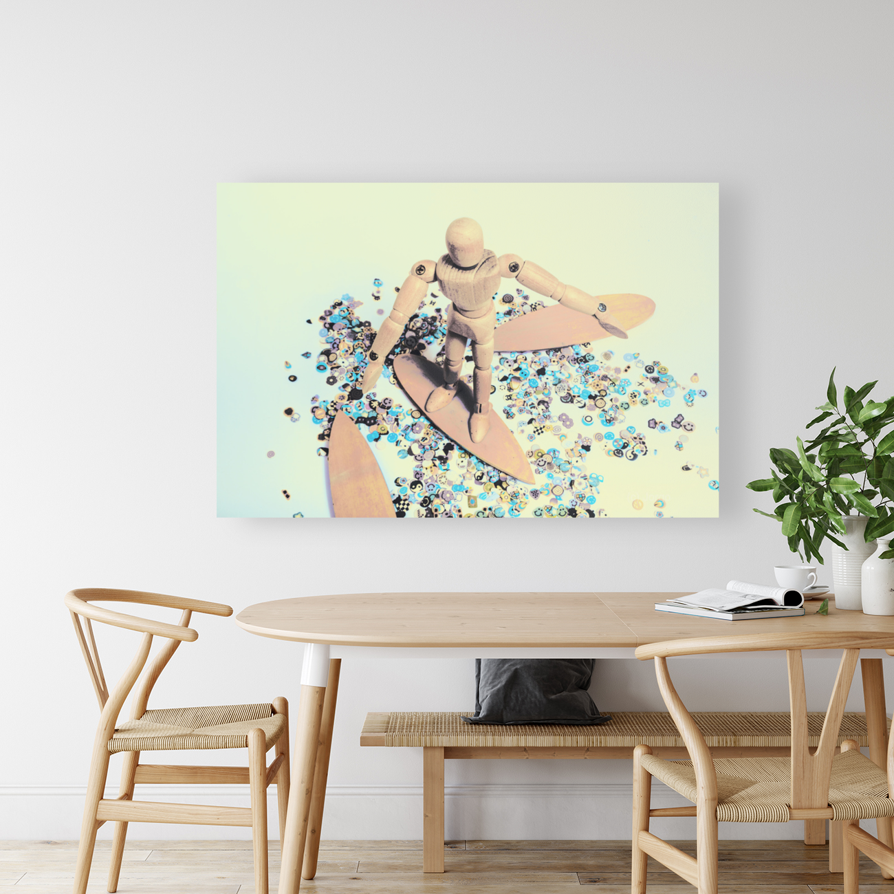 Stunt surfer Art
