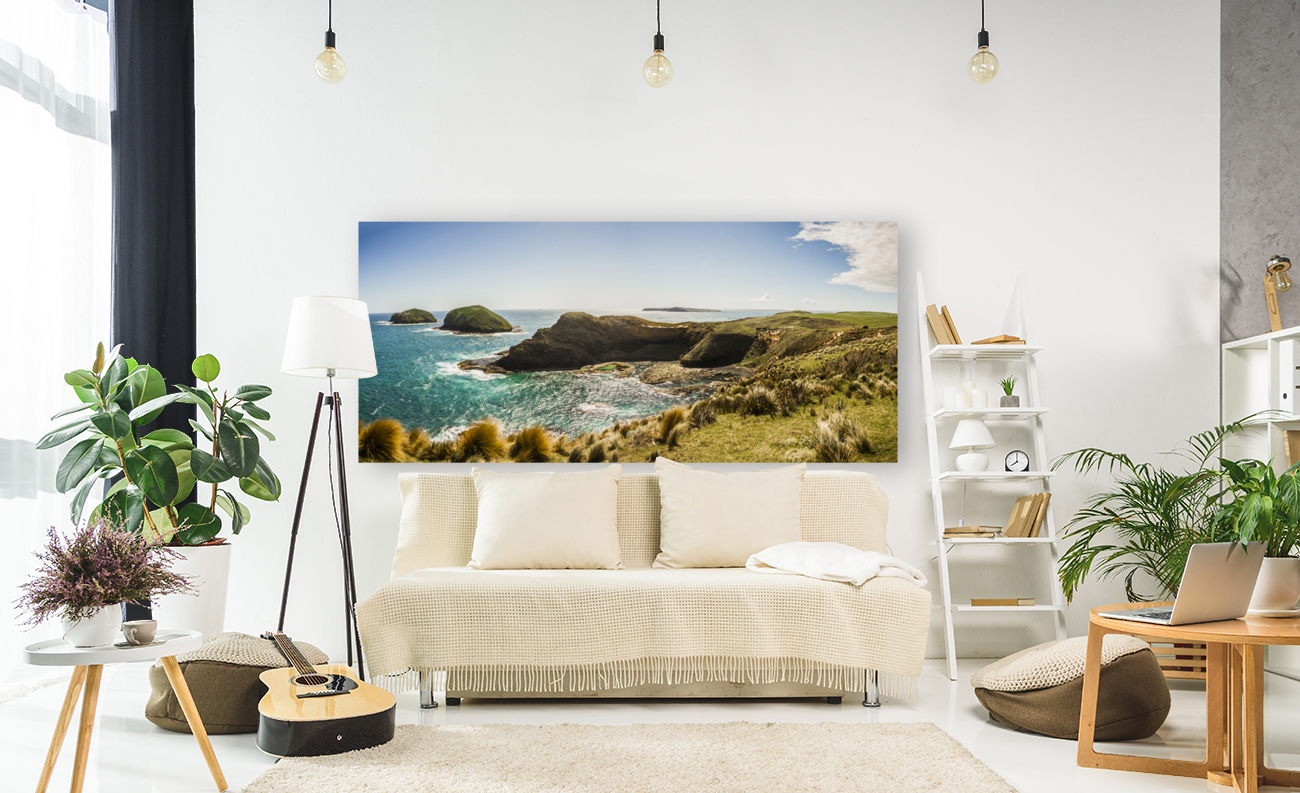 Cape Grim cliff panoramic Art