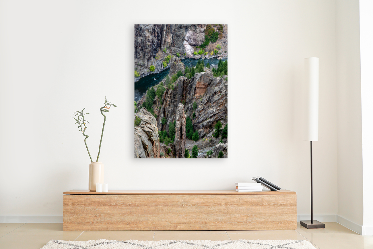 Black Canyon  of the Gunnision Spires Art