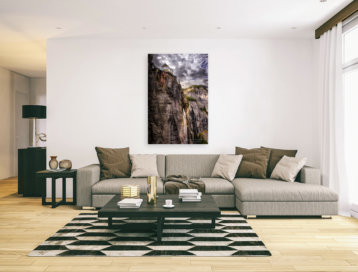 Bridal Veil Falls Hydroelectric Power Plant Art