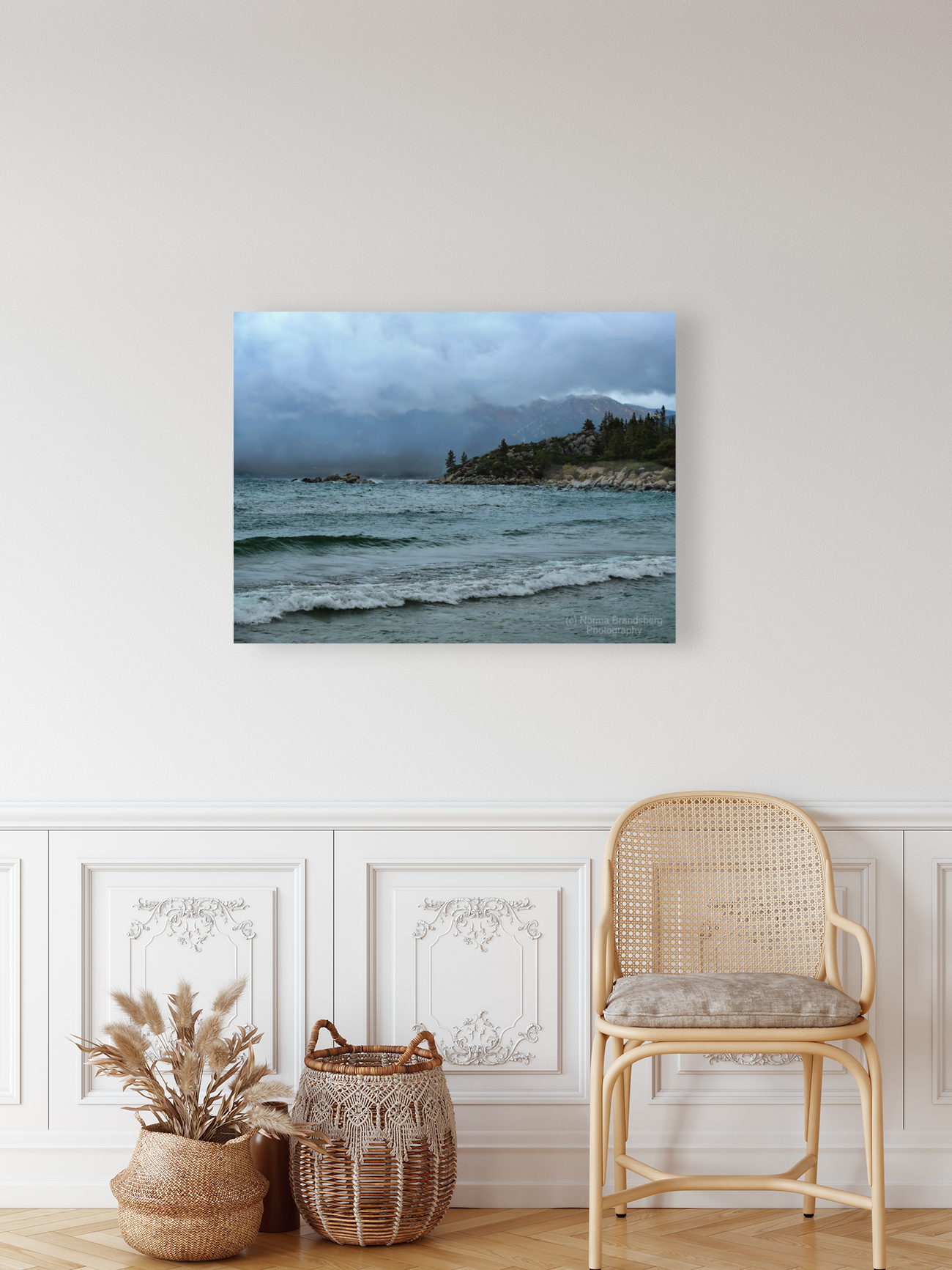 Lake Tahoe Storm Art