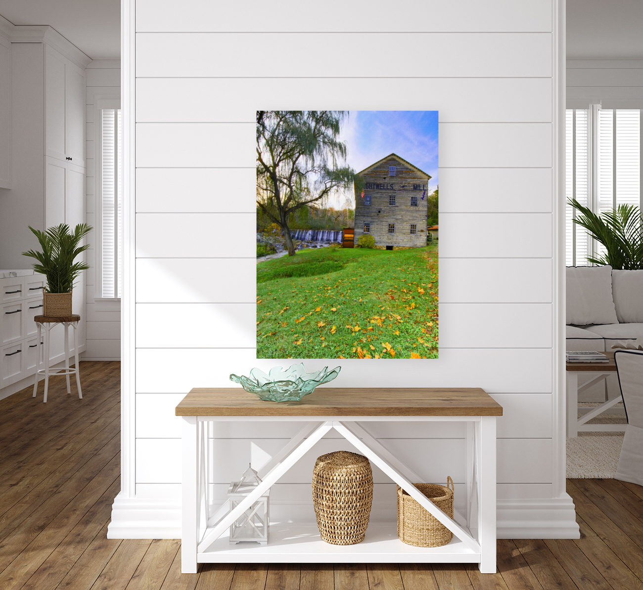 Brightwell Gristmill in Autumn Art