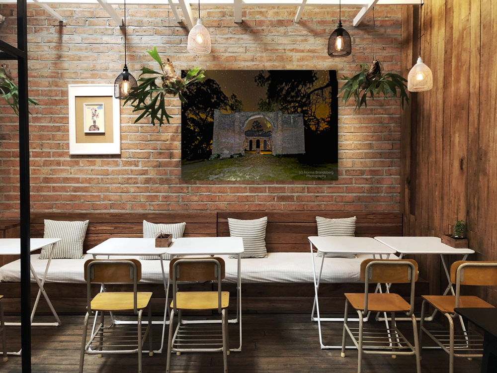 Old Sheldon Church Under the Stars Art